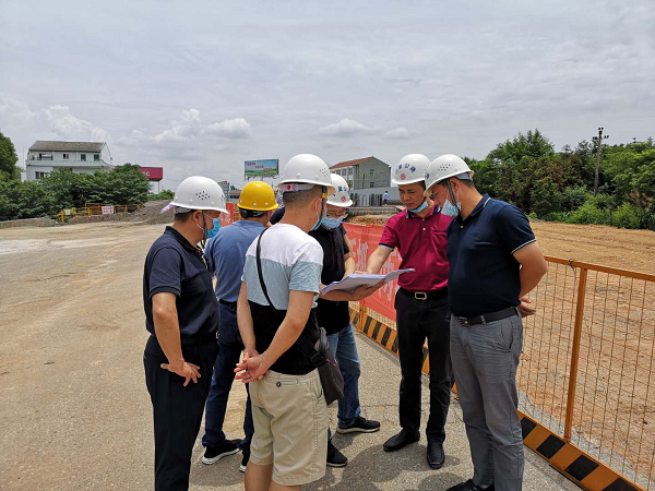 江夏区公路局全力推进g107贺站桥危桥改造工程